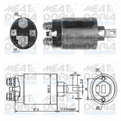 Solenoid Switch, starter